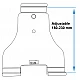 Brodit houder Universeel Tablet 180-230mm/ 25mm Brodit houder Universeel Tablet 180-230mm/ 25mm
