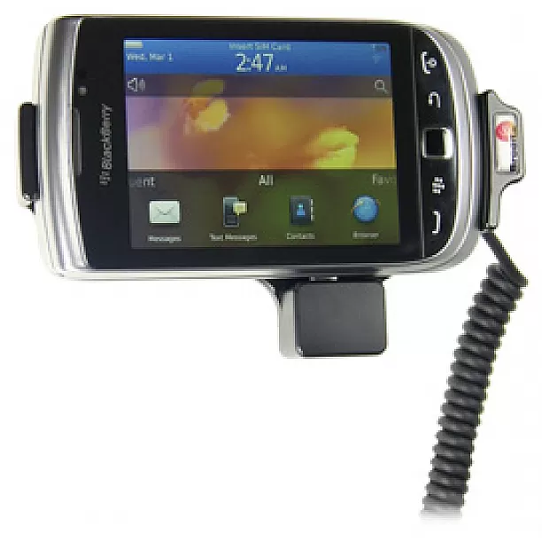 Brodit houder - BlackBerry 9800/9810 Actieve houder met 12/24V lader. Let op: Uitlopend artikel, Kan niet retour! Brodit houder - BlackBerry 9800/9810 Actieve houder met 12/24V lader. Let op: Uitlopend artikel, Kan niet retour!