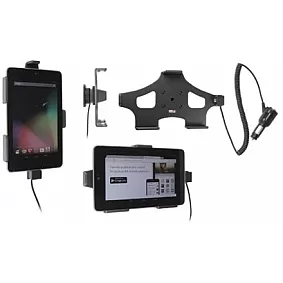 Brodit houder - Google Nexus 7 Actieve houder met 12/24V lader. Let op: Uitlopend artikel, Kan niet retour!