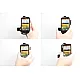Brodit houder - HTC Desire C Actieve houder met 12/24V lader. Let op: Uitlopend artikel, Kan niet retour!