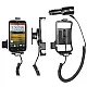 Brodit houder - HTC Desire C Actieve houder met 12/24V lader. Let op: Uitlopend artikel, Kan niet retour!