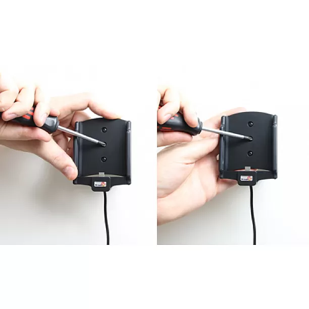 Brodit houder - HTC 8X Actieve houder met 12/24V lader. Let op: Uitlopend artikel, Kan niet retour!
