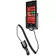 Brodit houder - HTC 8X Actieve houder met 12/24V lader. Let op: Uitlopend artikel, Kan niet retour!