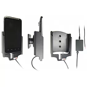Brodit houder - HTC Desire HD Actieve houder met vaste voeding. Let op: Uitlopend artikel, Kan niet retour!