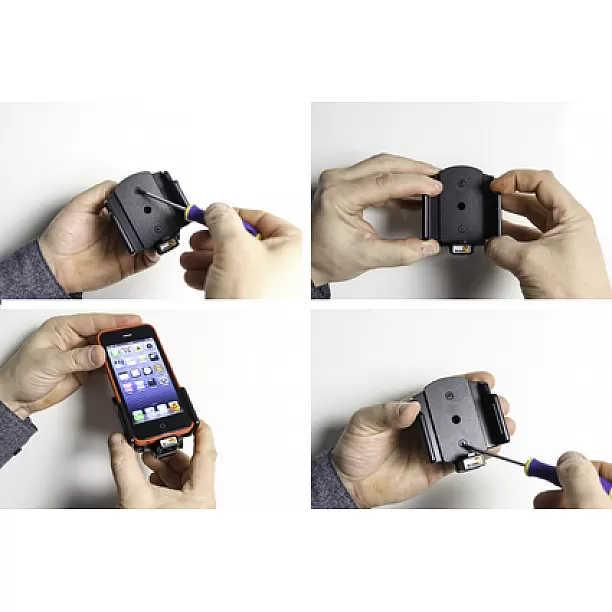 Brodit houder - Apple iPhone 5/5S/5C / SE Passieve houder. Originele kabel