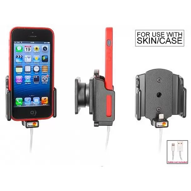 Brodit houder - Apple iPhone 5/5S/5C / SE Passieve houder. Originele kabel
