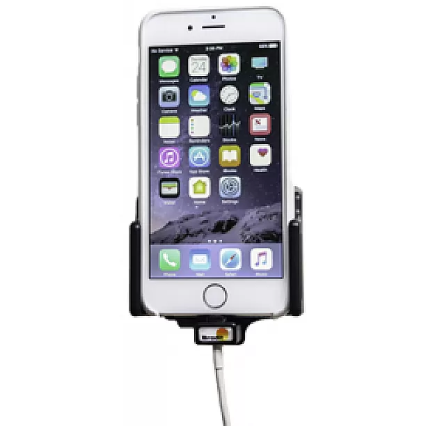 Brodit houder - Apple iPhone 6S / 7 / 8 / X / Xs Passieve houder voor originele kabel.