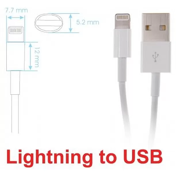 Brodit houder - Apple iPhone 6S / 7 / 8 / X / Xs Passieve houder voor originele kabel.