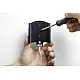 Brodit houder - Apple iPhone X / Xs Passieve houder. Voor originele Apple lightning naar USB kabel (Gestoffeerd)