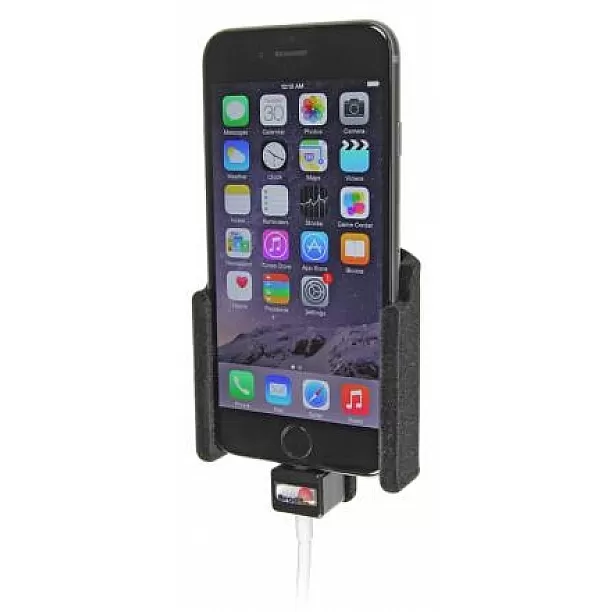 Brodit houder - Apple iPhone 6/6S en 7  Passieve houder. Originele lightning naar 30-pin adapter kabel (Gestoffeerd)