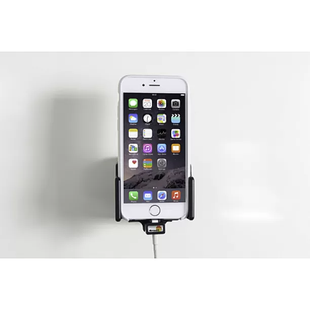 Brodit houder - Apple iPhone 6 / 6S / 7 / 8 / X / Xs Passieve verstelbare houder. lightning naar 30pin adapter