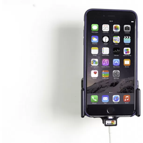 Brodit houder - Apple iPhone 6Plus / 6SPlus / 7Plus / 8Plus / X / Passieve verstelbare houder. Lightning naar 30-pin