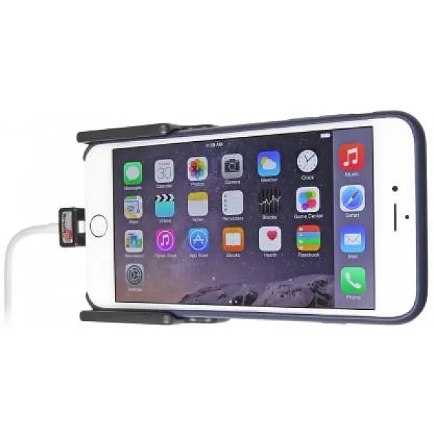 Brodit houder - Apple iPhone 6Plus / 6SPlus / 7Plus / 8Plus / X / Passieve verstelbare houder. Lightning naar 30-pin