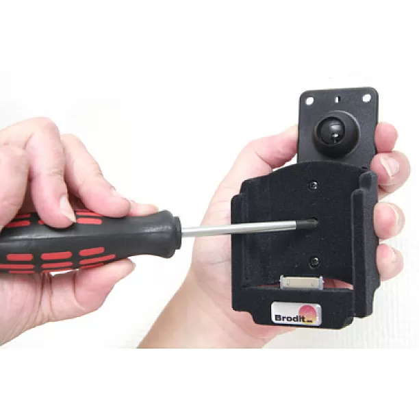 Brodit houder - Apple iPhone 4/4S Passieve houder met ingebouwde connectorLet op: Uitlopend artikel, Kan niet retour