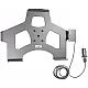 Apple iPad 1 Actieve houder met 12V USB plug Let Op: Uitlopend Artikel, Kan niet retour!