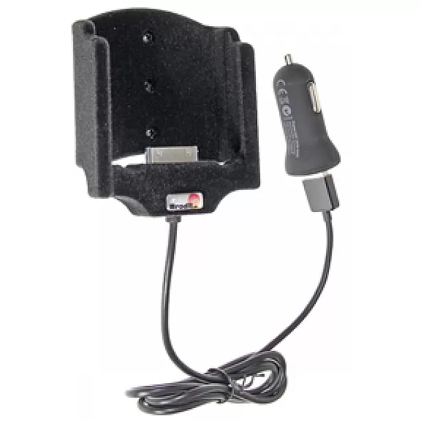 Brodit houder - Apple iPhone 4/4S Actieve houder met 12V USB plug