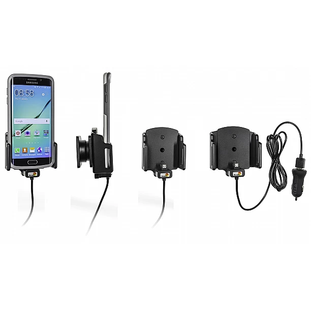 Brodit houder - Universele houder met 12V USB plug 62-77mm / 6-10 mm Brodit houder - Universele houder met 12V USB plug 62-77mm / 6-10 mm