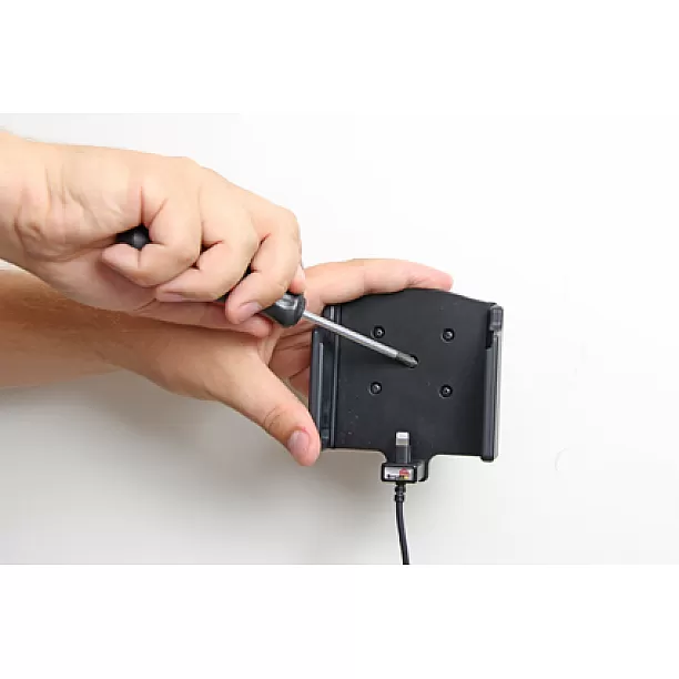 Brodit houder - Apple iPhone 6/7/8 Plus Actieve houder met 12V USB plug. Otterbox defender hoes,