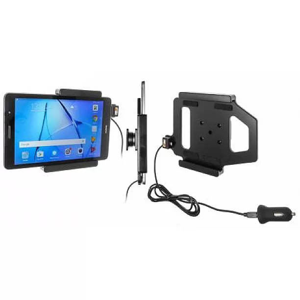 Huawei MediaPad T3 8.0 Actieve houder met 12V USB plug Huawei MediaPad T3 8.0 Actieve houder met 12V USB plug