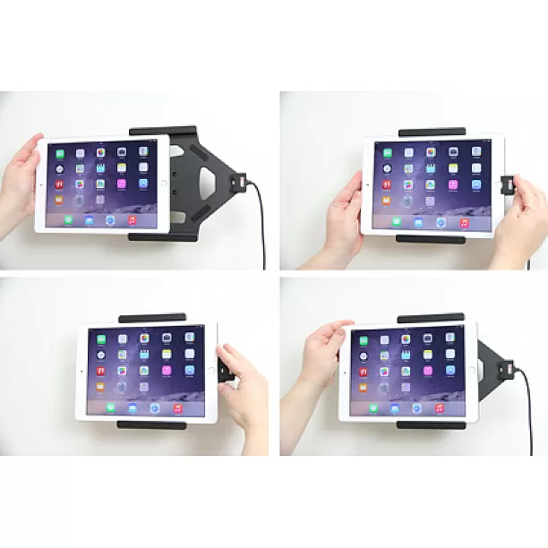 Apple iPad Air 2 / Pro 9.7 Actieve houder met vaste voeding Apple iPad Air 2 / Pro 9.7 Actieve houder met vaste voeding