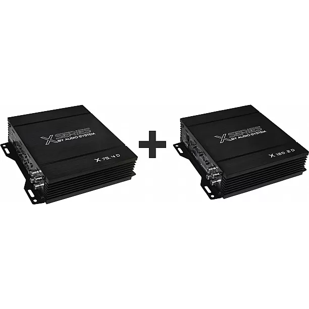 X--ion-Serie set van X-80.4D en de X-150.2D X--ion-Serie set van X-80.4D en de X-150.2D