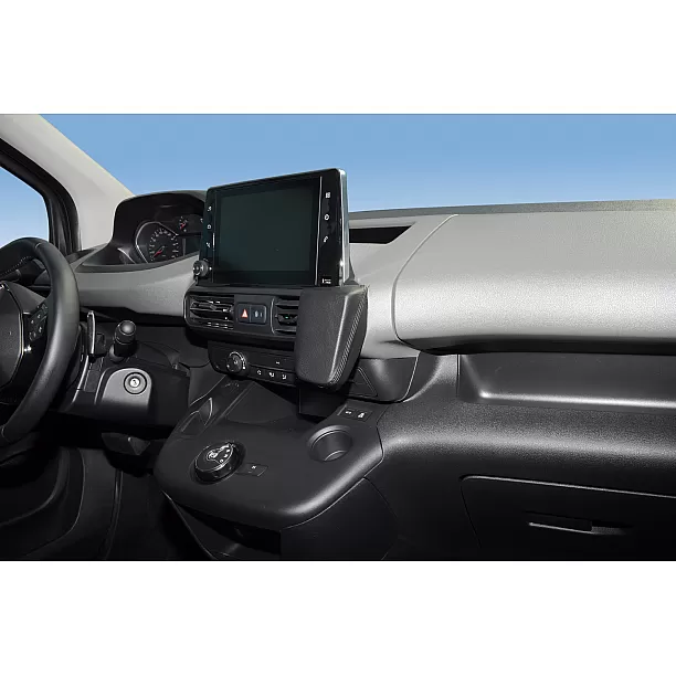 Houder - Kuda Citroën Berlingo III - Peugeot Partner III 2018-> Opel Combo 2018-> Kleur : Zwart Houder - Kuda Citroën Berlingo III - Peugeot Partner III 2018-> Opel Combo 2018-> Kleur : Zwart