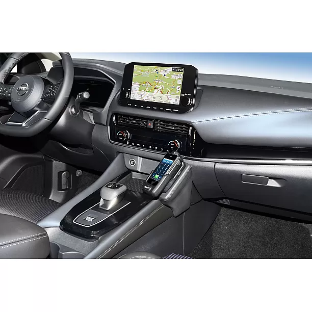 Houder - Kuda Nissan Qashqai 2021-2024 Kleur: Zwart Houder - Kuda Nissan Qashqai 2021-2024 Kleur: Zwart
