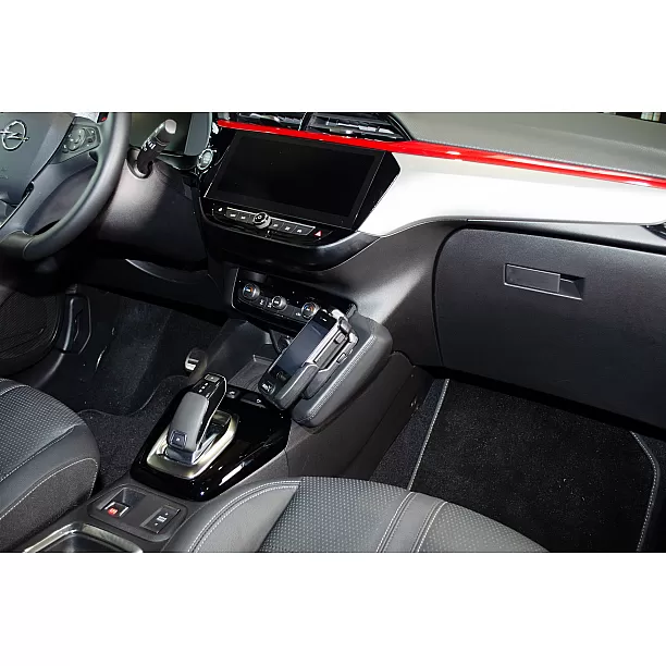 Houder - Kuda Opel Corsa F 2019-2022 Kleur: Zwart Houder - Kuda Opel Corsa F 2019-2022 Kleur: Zwart