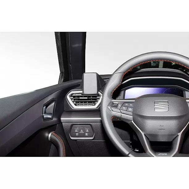 Houder - Kuda Seat Leon IV (Type KL) 2021-2022 Kleur: Zwart Houder - Kuda Seat Leon IV (Type KL) 2021-2022 Kleur: Zwart