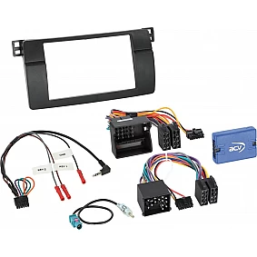 2-DIN kit BMW 3 serie (E46) Montage midden