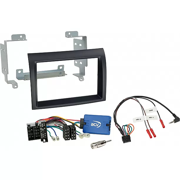 2-DIN Kit (Stuurwiel Interface) Fiat Ducato / Citroën Jumper / Peugeot Boxer 2014>