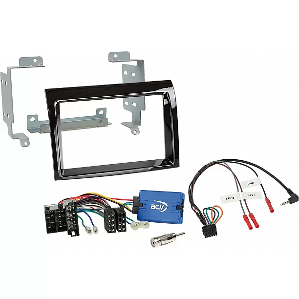 2-DIN Kit (Stuurwiel Interface) Fiat Ducato / Citroën Jumper / Peugeot Boxer 2006->