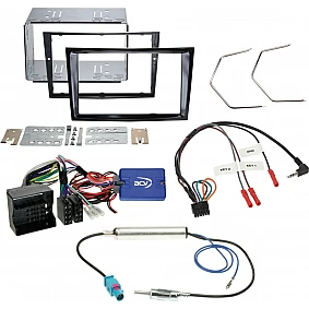 2-DIN Kit Opel Corsa D piano-black
