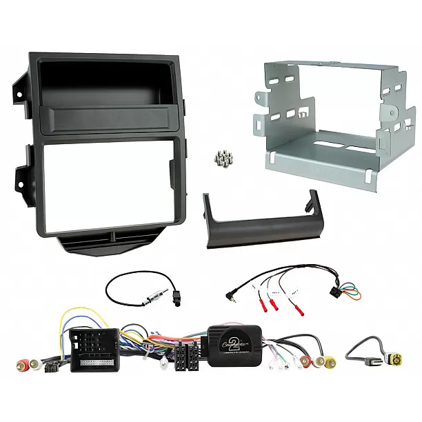2-Din Inbouw-KIT Porsche Macan 2014-2016 zonder soundsystem , SWI