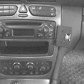 Houder - Brodit ProClip - Mercedes Benz C-Klasse (180-320) 2000-2006 Angled mount