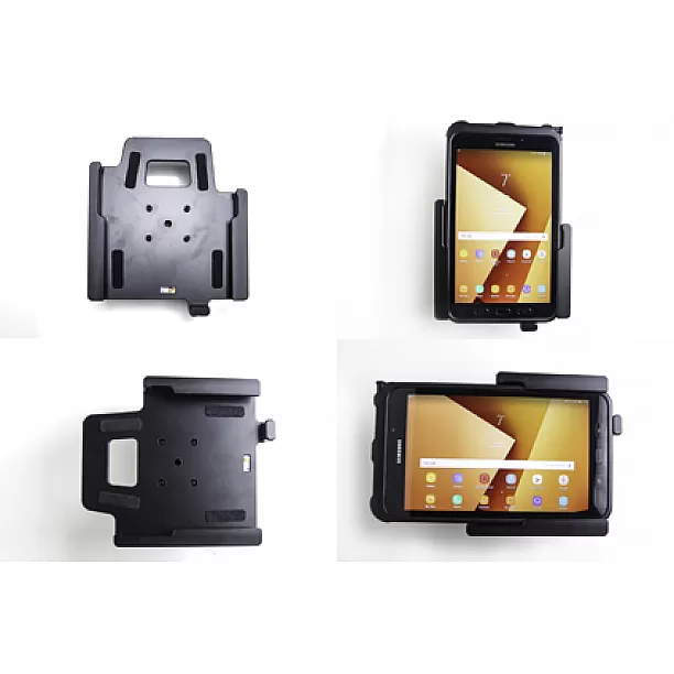 Samsung Galaxy Tab Active 2 Passieve houder met swivelmount. Met hoes Samsung Galaxy Tab Active 2 Passieve houder met swivelmount. Met hoes