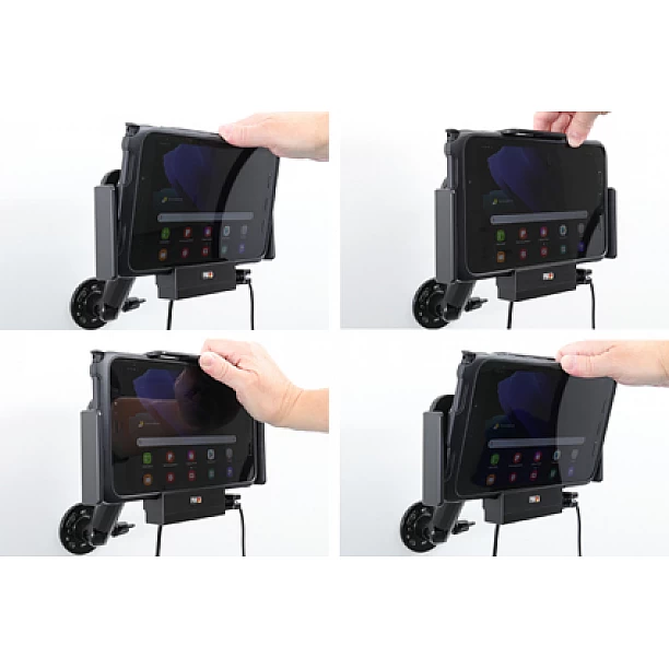 Brodit houder/lader Samsung Tab Active 2/3 sig.USB Host Brodit houder/lader Samsung Tab Active 2/3 sig.USB Host