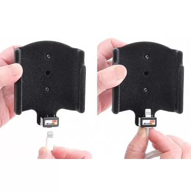 Brodit houder - Apple iPhone 11 Pro padded lightning>USB-C Brodit houder - Apple iPhone 11 Pro padded lightning>USB-C