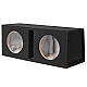 GAS Audio Power Gepoorte Subwooferkist 2x8 GAS Audio Power Gepoorte Subwooferkist 2x8