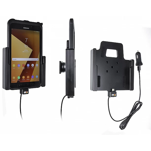 Brodit houder/lader Samsung Tab Active 2/3 USB sig.plug Brodit houder/lader Samsung Tab Active 2/3 USB sig.plug