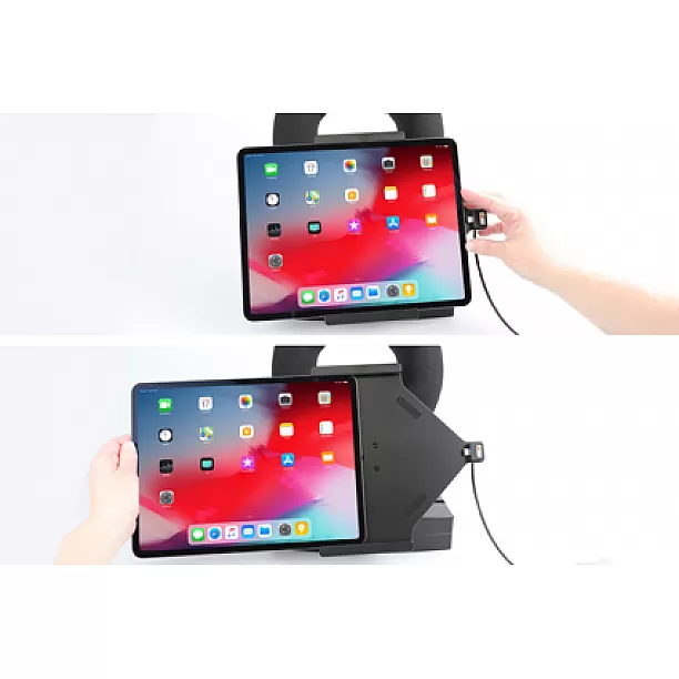 Apple iPad Pro 12.9 Actieve houder met 12V USB plug Apple iPad Pro 12.9 Actieve houder met 12V USB plug