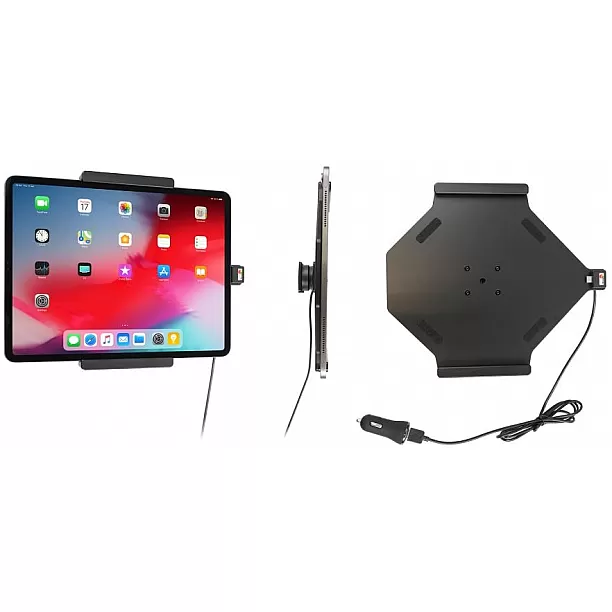Apple iPad Pro 12.9 Actieve houder met 12V USB plug Apple iPad Pro 12.9 Actieve houder met 12V USB plug
