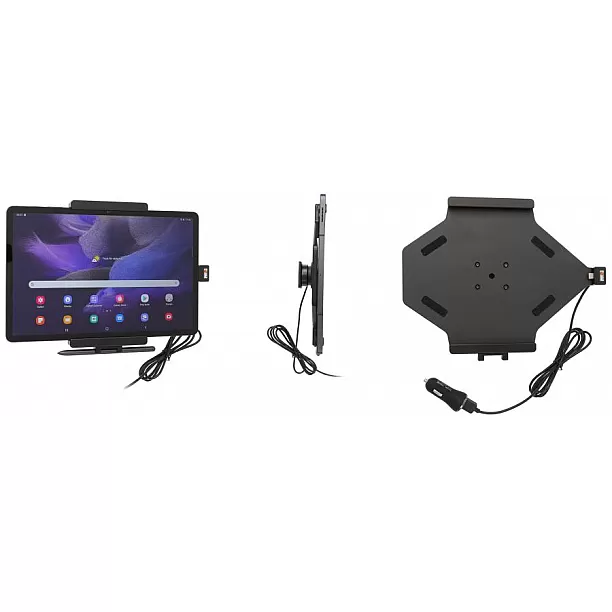 Brodit houder/lader Sam.Galaxy Tab S7 FE SM-T73 USB sig.plug Brodit houder/lader Sam.Galaxy Tab S7 FE SM-T73 USB sig.plug