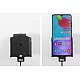 Brodit houder - Samsung Galaxy A41 (SM-A415F)  Actieve houder met 12V Sig-plug