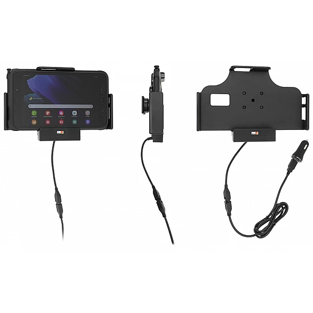 Brodit houder/lader Samsung Tab Active 2/3 USB sig.plug PIN Brodit houder/lader Samsung Tab Active 2/3 USB sig.plug PIN