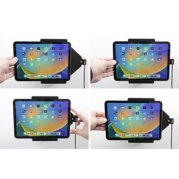 Apple iPad 10th Gen 10.9 2022 / 11th Gen 11.0 Actieve houder met 12V USB plug Apple iPad 10th Gen 10.9 2022 / 11th Gen 11.0 Actieve houder met 12V USB plug