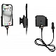Brodit houder - Apple iPhone 15 / 15 Pro , Actieve verstelbare  houder met 12V USB SIG-Plug 70-83mm, dikte 6-10 mm