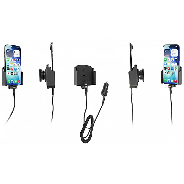 Brodit houder - Appel Iphone Air Actieve verstelbare houder met 12v sig-plug