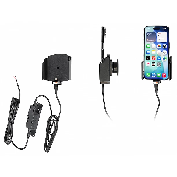 Brodit houder - Apple Iphone Air verstelbare Actieve houder met vaste voeding 70-83/2-10mm