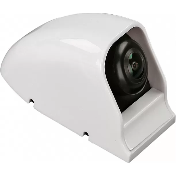 Achteruitkijkcamera bestelwagen/camper druppelvormig wit Achteruitkijkcamera bestelwagen/camper druppelvormig wit